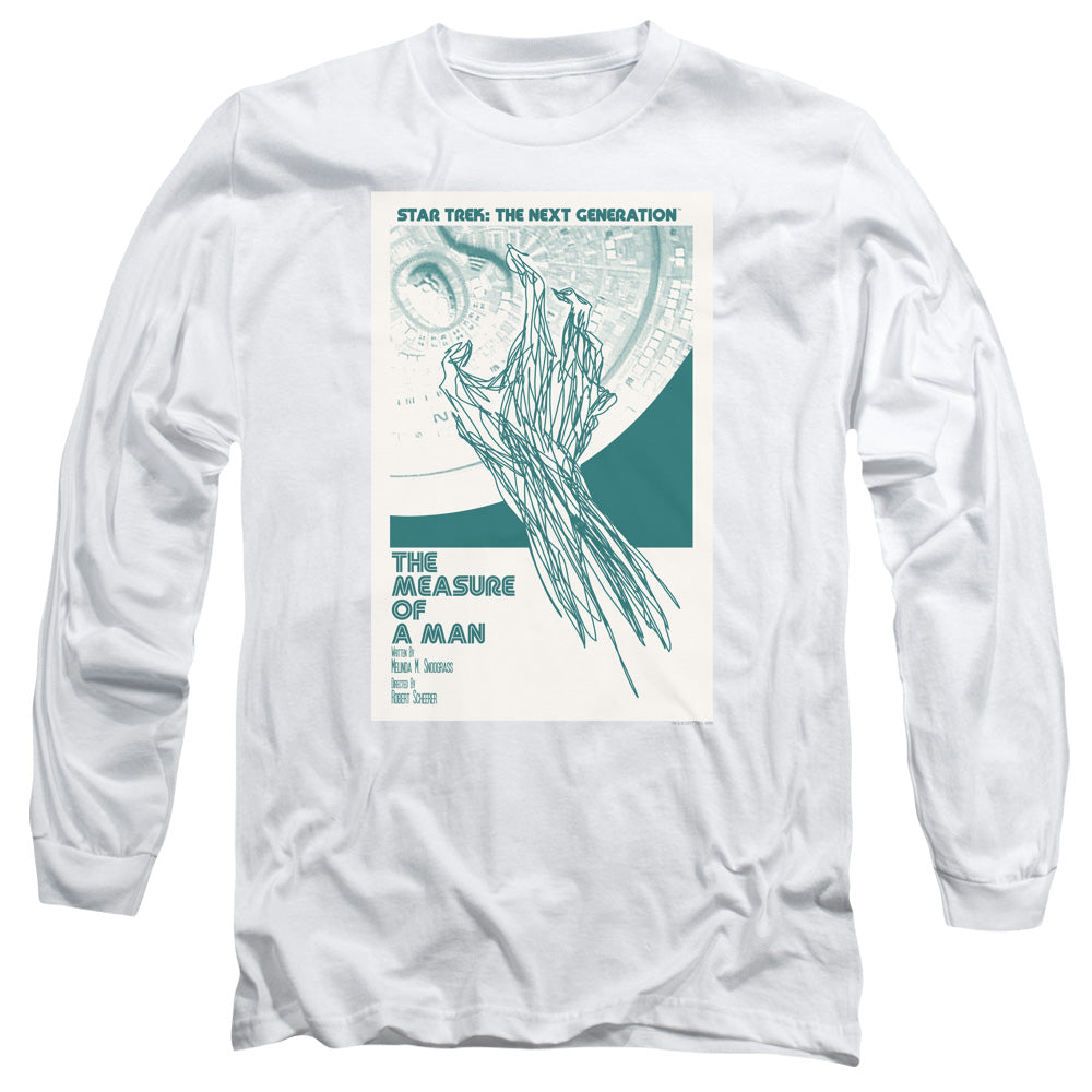 STAR TREK/TNG SEASON 2 EPISODE 9 - L/S ADULT 18/1 - WHITE