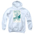STAR TREK/TNG SEASON 2 EPISODE 9 - YOUTH PULLOVER HOODIE - WHITE