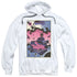 STAR TREK/TNG SEASON 2 EPISODE 10 - ADULT PULLOVER HOODIE - WHITE