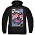 STAR TREK/TNG SEASON 2 EPISODE 10 - ADULT PULLOVER HOODIE - BLACK