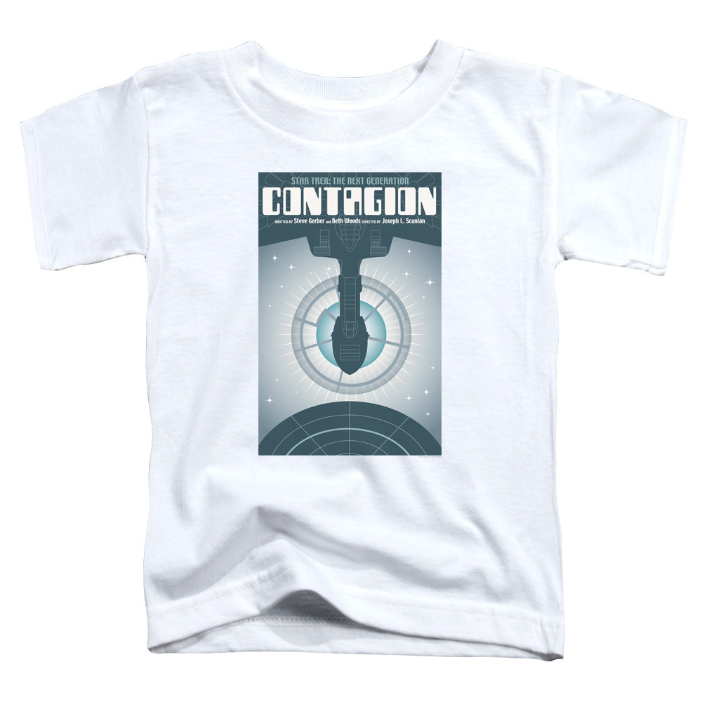 STAR TREK/TNG SEASON 2 EPISODE 11 - S/S TODDLER TEE - WHITE