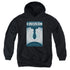 STAR TREK/TNG SEASON 2 EPISODE 11 - YOUTH PULLOVER HOODIE - BLACK