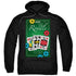 STAR TREK/TNG SEASON 2 EPISODE 12 - ADULT PULLOVER HOODIE - BLACK
