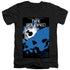 STAR TREK/TNG SEASON 2 EPISODE 13 - S/S ADULT V-NECK 30/1 - BLACK