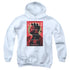 STAR TREK/TNG SEASON 2 EPISODE 14 - YOUTH PULLOVER HOODIE - WHITE