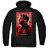 STAR TREK/TNG SEASON 2 EPISODE 14 - ADULT PULLOVER HOODIE - BLACK