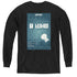 STAR TREK/TNG SEASON 2 EPISODE 16 - YOUTH LONG SLEEVE TEE - BLACK