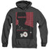 STAR TREK/TNG SEASON 2 EPISODE 17 - ADULT HEATHER HOODIE - BLACK