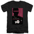 STAR TREK/TNG SEASON 2 EPISODE 17 - S/S ADULT V-NECK 30/1 - BLACK