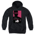 STAR TREK/TNG SEASON 2 EPISODE 17 - YOUTH PULLOVER HOODIE - BLACK