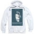 STAR TREK/TNG SEASON 2 EPISODE 19 - ADULT PULLOVER HOODIE - WHITE