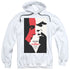 STAR TREK/TNG SEASON 2 EPISODE 20 - ADULT PULLOVER HOODIE - WHITE