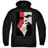 STAR TREK/TNG SEASON 2 EPISODE 20 - ADULT PULLOVER HOODIE - BLACK