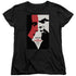 STAR TREK/TNG SEASON 2 EPISODE 20 - S/S WOMENS TEE - BLACK