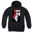 STAR TREK/TNG SEASON 2 EPISODE 20 - YOUTH PULLOVER HOODIE - BLACK