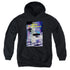 STAR TREK/TNG SEASON 2 EPISODE 21 - YOUTH PULLOVER HOODIE - BLACK