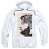 STAR TREK/TNG SEASON 2 EPISODE 22 - ADULT PULLOVER HOODIE - WHITE