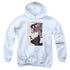 STAR TREK/TNG SEASON 2 EPISODE 22 - YOUTH PULLOVER HOODIE - WHITE