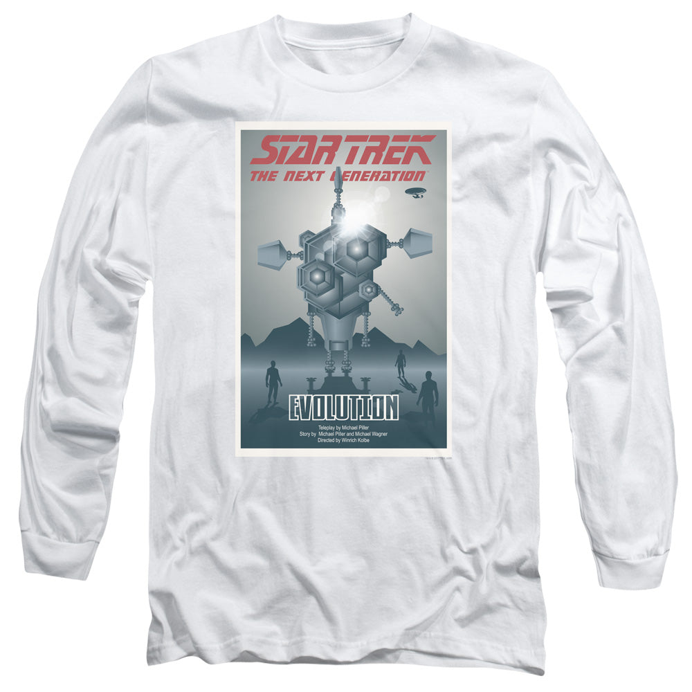 STAR TREK/TNG SEASON 3 EPISODE 1 - L/S ADULT 18/1 - WHITE