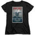 STAR TREK/TNG SEASON 3 EPISODE 1 - S/S WOMENS TEE - BLACK