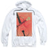 STAR TREK/TNG SEASON 3 EPISODE 2 - ADULT PULLOVER HOODIE - WHITE
