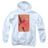 STAR TREK/TNG SEASON 3 EPISODE 2 - YOUTH PULLOVER HOODIE - WHITE