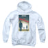 STAR TREK/TNG SEASON 3 EPISODE 3 - YOUTH PULLOVER HOODIE - WHITE