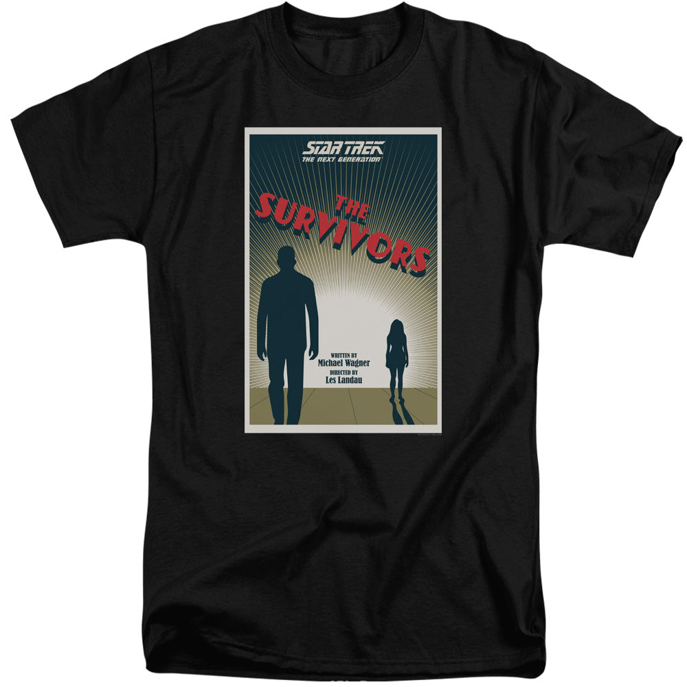 STAR TREK/TNG SEASON 3 EPISODE 3 - S/S ADULT TALL 18/1 - BLACK