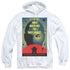 STAR TREK/TNG SEASON 3 EPISODE 4 - ADULT PULLOVER HOODIE - WHITE
