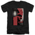 STAR TREK/TNG SEASON 3 EPISODE 5 - S/S ADULT V-NECK 30/1 - BLACK