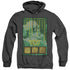 STAR TREK/TNG SEASON 3 EPISODE 6 - ADULT HEATHER HOODIE - BLACK
