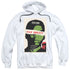 STAR TREK/TNG SEASON 3 EPISODE 7 - ADULT PULLOVER HOODIE - WHITE