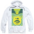 STAR TREK/TNG SEASON 3 EPISODE 8 - ADULT PULLOVER HOODIE - WHITE