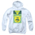 STAR TREK/TNG SEASON 3 EPISODE 8 - YOUTH PULLOVER HOODIE - WHITE