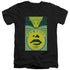 STAR TREK/TNG SEASON 3 EPISODE 8 - S/S ADULT V-NECK 30/1 - BLACK