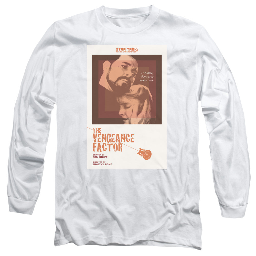 STAR TREK/TNG SEASON 3 EPISODE 9 - L/S ADULT 18/1 - WHITE