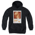 STAR TREK/TNG SEASON 3 EPISODE 9 - YOUTH PULLOVER HOODIE - BLACK