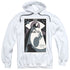 STAR TREK/TNG SEASON 3 EPISODE 11 - ADULT PULLOVER HOODIE - WHITE