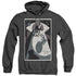 STAR TREK/TNG SEASON 3 EPISODE 11 - ADULT HEATHER HOODIE - BLACK