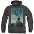 STAR TREK/TNG SEASON 3 EPISODE 14 - ADULT HEATHER HOODIE - BLACK