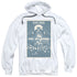 STAR TREK/TNG SEASON 3 EPISODE 16 - ADULT PULLOVER HOODIE - WHITE