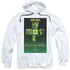 STAR TREK/TNG SEASON 3 EPISODE 18 - ADULT PULLOVER HOODIE - WHITE