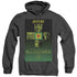 STAR TREK/TNG SEASON 3 EPISODE 18 - ADULT HEATHER HOODIE - BLACK