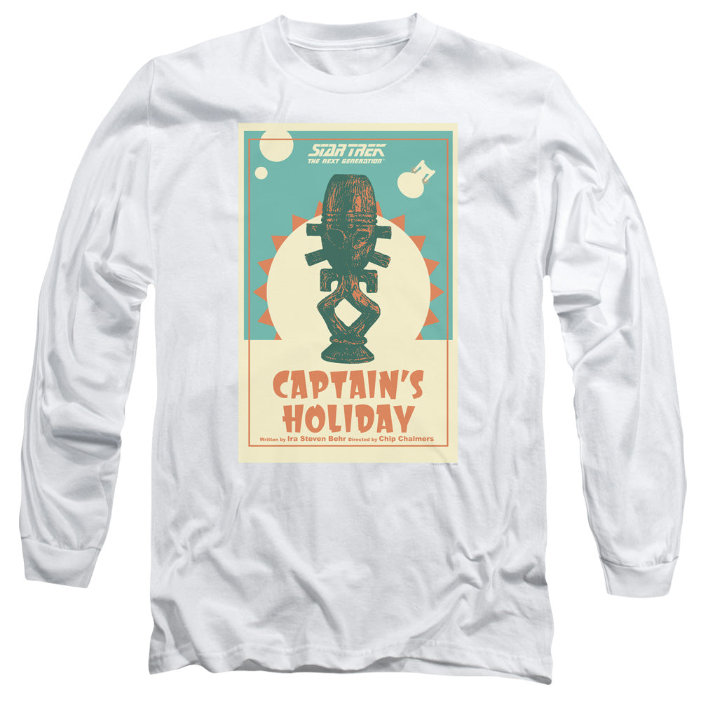 STAR TREK/TNG SEASON 3 EPISODE 19 - L/S ADULT 18/1 - WHITE
