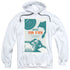 STAR TREK/TNG SEASON 3 EPISODE 20 - ADULT PULLOVER HOODIE - WHITE
