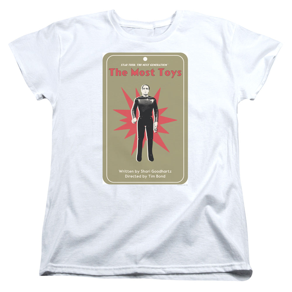 STAR TREK/TNG SEASON 3 EPISODE 22 - S/S WOMENS TEE - WHITE
