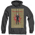 STAR TREK/TNG SEASON 3 EPISODE 22 - ADULT HEATHER HOODIE - BLACK