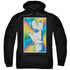 STAR TREK/TNG SEASON 3 EPISODE 23 - ADULT PULLOVER HOODIE - BLACK