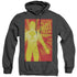 STAR TREK/TNG SEASON 3 EPISODE 25 - ADULT HEATHER HOODIE - BLACK