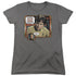 STAR TREK/ENEMY WESSEL - S/S WOMENS TEE - CHARCOAL